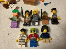 Mixed Lot LEGO Minifigures, Parts & Accessories TROLL SPACEMAN PRISONER Roblox