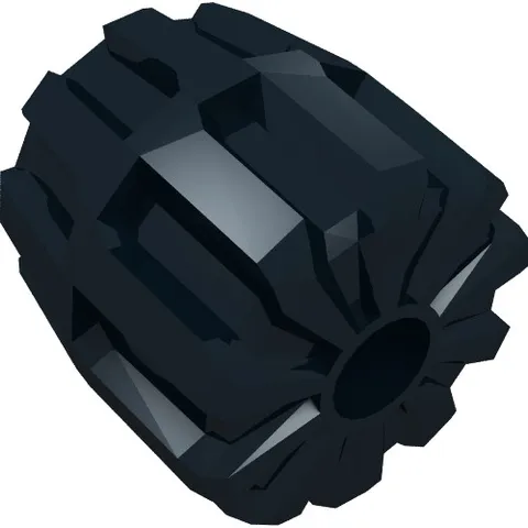 5x LEGO® Part 6118 - Wheel Hard Plastic Small (22mm D. x 24mm)