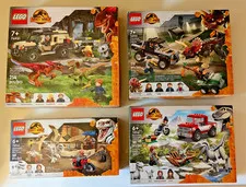 JURASSIC WORLD LEGO SETS(4)-  76950, 76946, 76951, 76945
