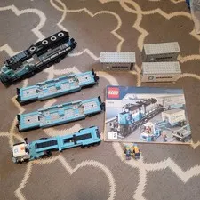 LEGO Creator Expert 10219 Maersk Train Trains Set 1234 pcs 2011 READ