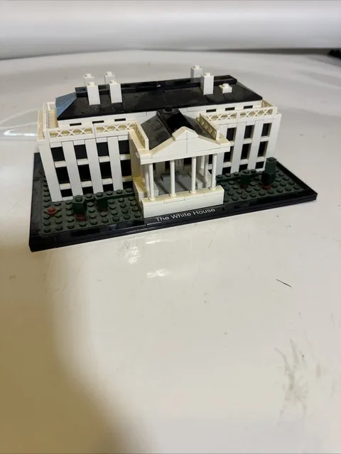 Lego Architecture Retired Architecture Set 21006 The White House No Box Manual