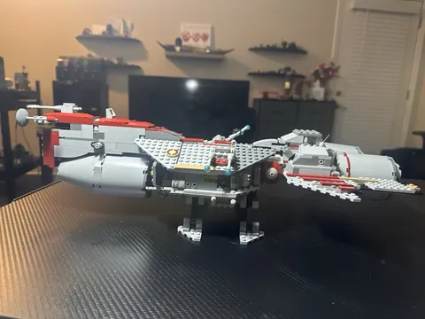 Lego Star Wars Frigate Set# 7964 —- No Minifigs, Incomplete.