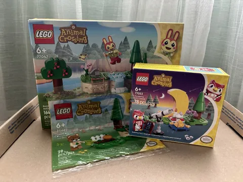 LEGO Animal Crossing Bundle of 3 Sets USED / 98% COMPLETE (77047; 77053; 30661)