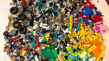 Mixed Lego Building Blocks/Parts/Pieces assorted colors 7lb