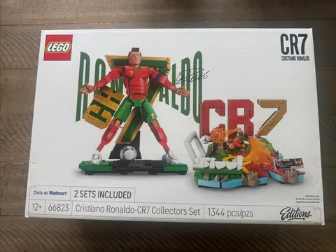 LEGO #66823 Cristiano Ronaldo CR7 Collectors, 1344pcs Brand New Factory Sealed!