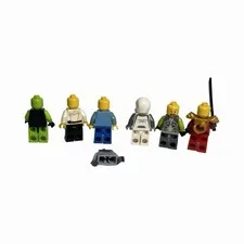 6 LEGO Minifigures Random Bulk Lot