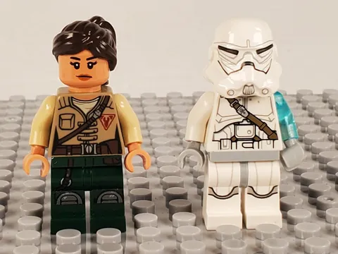 LEGO Star Wars Jek-14 Kordi Minifigure Pair sw0571 sw0848 Freemaker