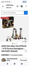 LEGO Star Wars Set #75432 - V-19 Torrent Starfighter - FACTORY SEALED