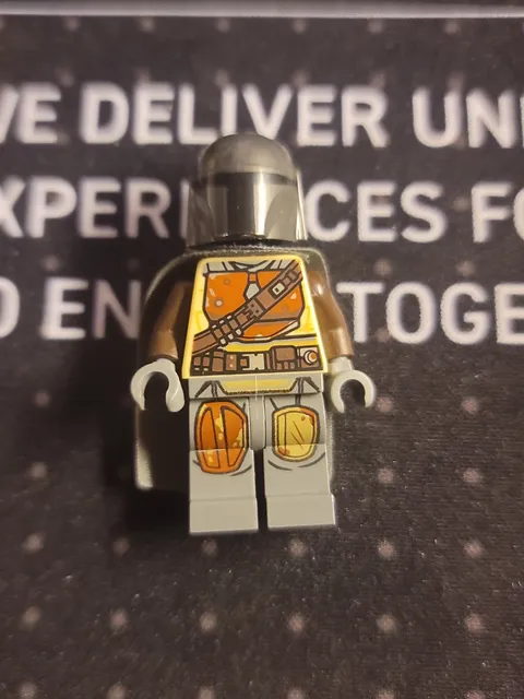 LEGO® Minifigure Star Wars sw1057 The Mandalorian/Din Djarin/Mando Brown Duraste