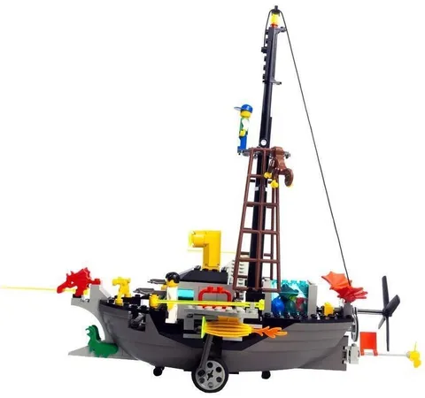 LEGO Time Cruisers 6493 Flying Time Vessel Ship Twisters 99% no timmy