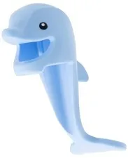 Lego New DOLPHIN Minifigure Head Bright Light Blue TAIL and Fin Part 28-9