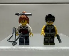Lego Monster Fighters Minifigures Frank Rock Ann Lee Vampire Hunters