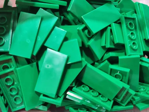 Lego 87079 Green Qty 156 NEW Tile 2 x 4