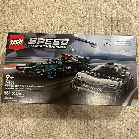 Factory Sealed LEGO Speed Champions 76909 Mercedes-AMG F1 W12