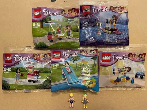 LEGO Friends Polybag Set 30202 30205 30396 30400 30401 with Olivia Andrea Emma