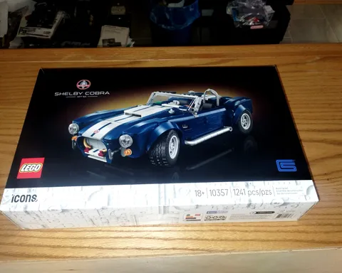Lego Icons SHELBY COBRA 427 S/C  #10357 Brand New Factory Sealed in Box RARE
