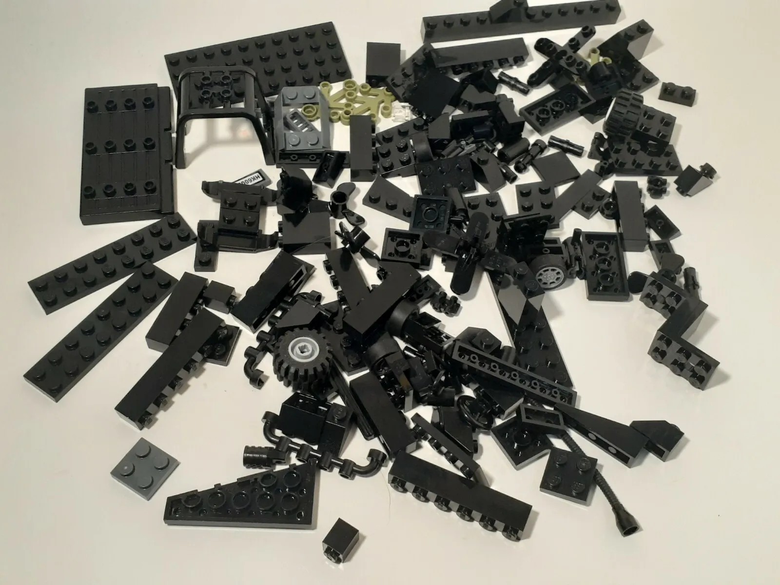 LEGO Bricks Assorted Lot- Black