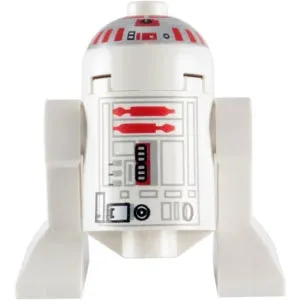 LEGO® Minifigure Star Wars sw0029 Astromech Droid R5-D4 Short Red Stripes on Dom