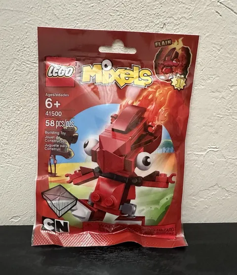 LEGO MIXELS Series 1 Flain 41500 58-Piece Polybag Set Cartoon Network 6+