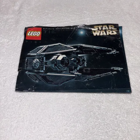 LEGO Star Wars UCS TIE Interceptor 7181 Instruction Manual Booklet 2000 Vintage 