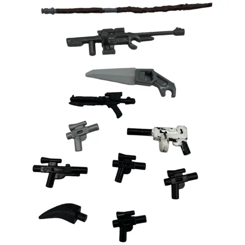 LEGO STAR WARS  11 Piece Lot Mini Figure Weapons