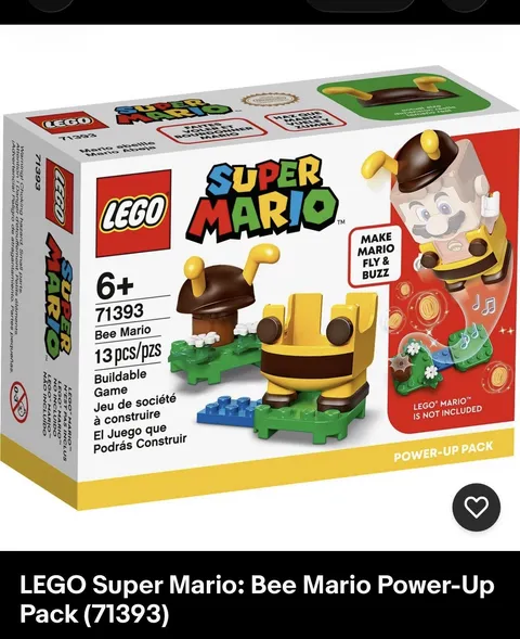 LEGO Super Mario: Bee Mario 🔥RETIRED🔥 Power-Up Pack (71393) 