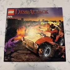 LEGO Set 7475 Dino Attack Instruction Manual