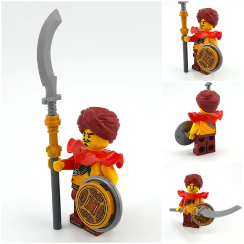 MOC from LEGO® Parts Oriental Palace Guard | Medieval | Fits 10332 71047