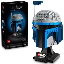 LEGO Star Wars Jango Fett Helmet Collectible Building Set 75408, New, Ages 18+