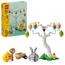 LEGO Easter Bunny and Chick Egg Hunt Building Toy for Girls & Boys Multicolor