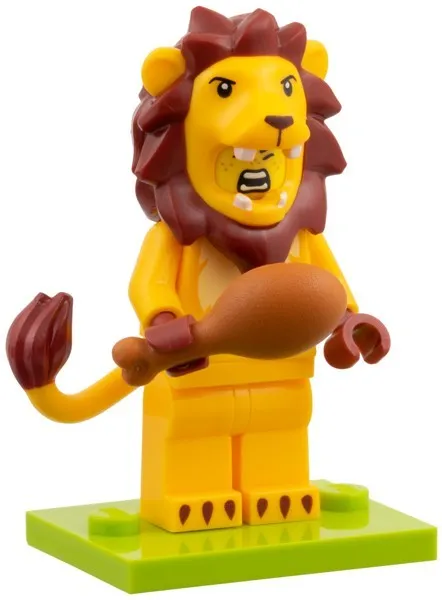 New Sealed Lego Lion Costume Fan Minifigure Collectible Series 28 71051 CMF 