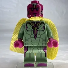 Lego Marvel Avengers Vision Minifigure sh303 from Sets 76103 & 76067