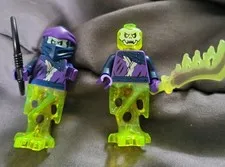  GHOST Lego Ninjago Minifigure njo644 Zane's Titan Mech Battle 71738 (Qty. 2)