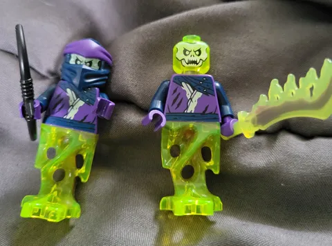  GHOST Lego Ninjago Minifigure njo644 Zane's Titan Mech Battle 71738 (Qty. 2)