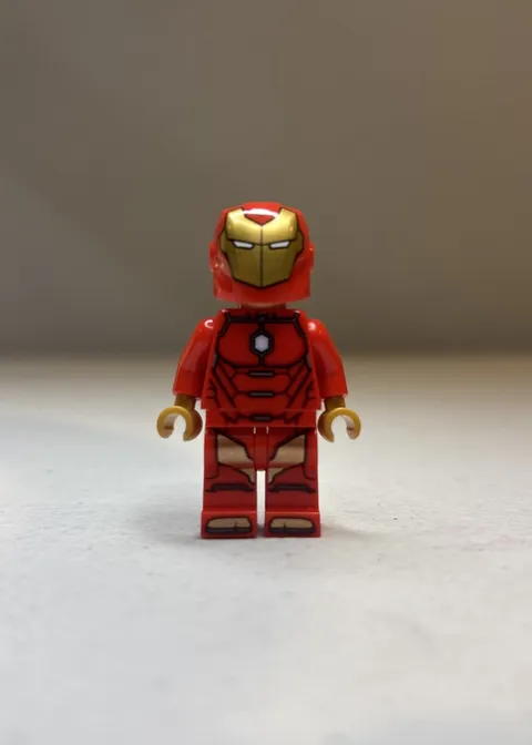 LEGO Minifigure Iron Man sh0910 Marvel 76263 Dark Red Gold Armor