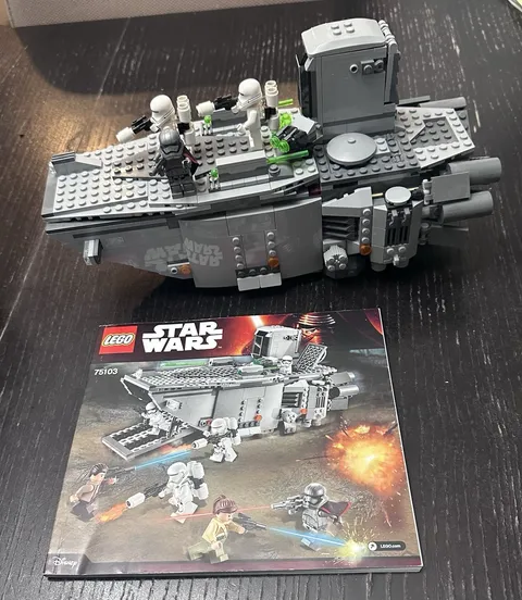 LEGO Star Wars: First Order Transporter (75103) Preowned Read Description