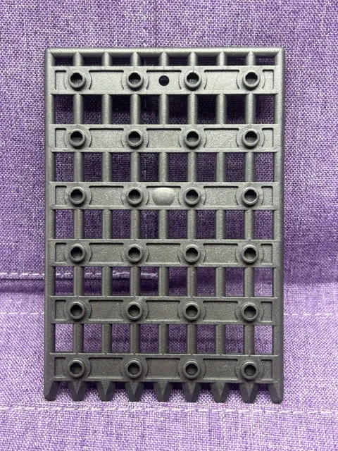 LEGO Pearl Dark Gray Door 1 x 8 x 12 Castle Gate 89519 For Castle, 70404, 79117