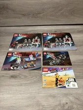 Lot of Lego Instruction Manuals Booklet Lego Movie Creator Castles