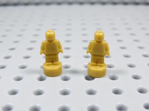 LEGO Lot of 2 Pearl Gold Statue Trophy Accessory Minifig BS