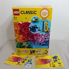 LEGO Classic Bricks and Animals 11011 Creative Building Set Incomplete #CY