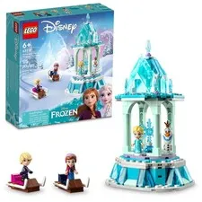LEGO Disney Frozen Anna and Elsa's Magic Carousel 43218 Ice Palace Assembly Toy