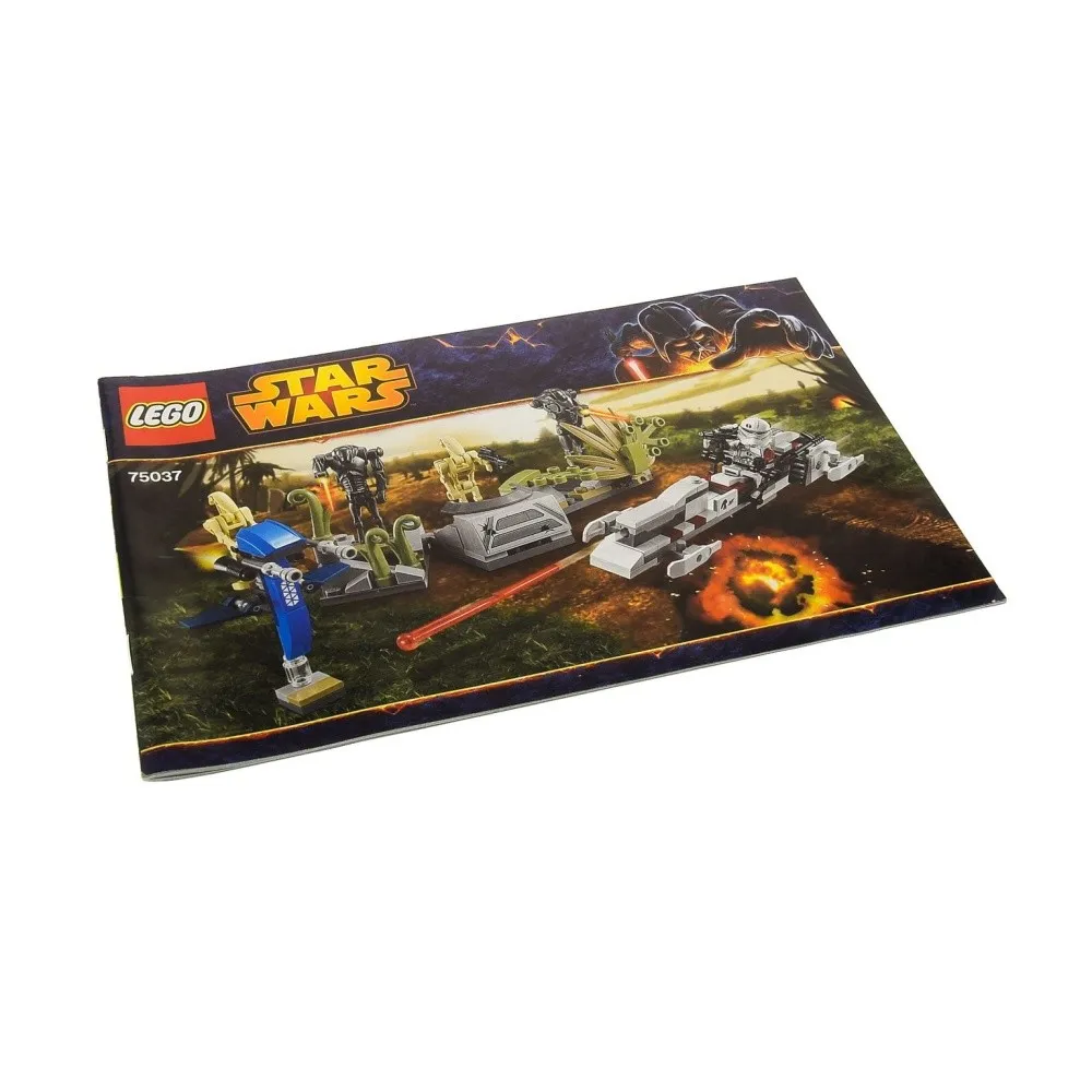 1X Lego Instruction Star Wars Episode 3 Battle On Saleucami 75037