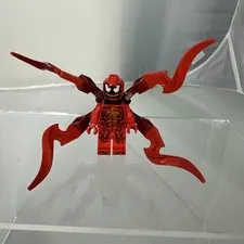 Spiderman LEGO Carnage Minifigure Super Heroes 76173 Spider-man 