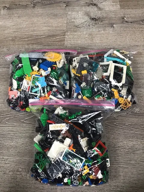 LEGO bulk LOT 5 Lbs Mixed Various Only Lego Branded Blocks