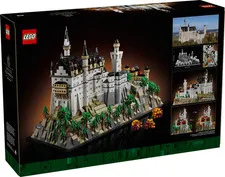LEGO Architecture Neuschwanstein Castle Building Set 21063 -Collectible Bavarian