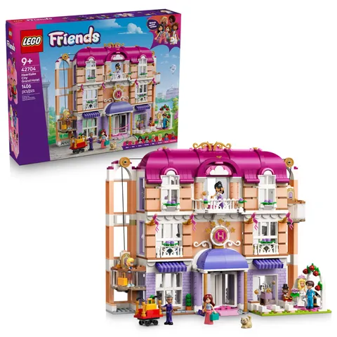 LEGO Friends Heartlake City Grand Hotel - Building Toy for Girls & Boys, Ages 9+