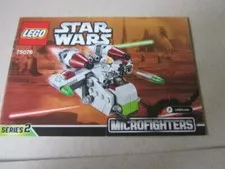 Lego Speed Star Wars Building Instructions Instruction 75076 Microfighter Series 2