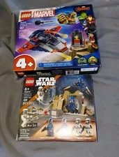 2 Lego Sets,Brand New. Starwars & Marvel