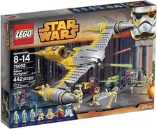 Lego Naboo Starfighter 75092 Star Wars 100% Complete Set Anakin Skywalker no Box