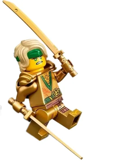 Lego Ninjago Legacy Minifigure Lloyd With Dual Swords 71735